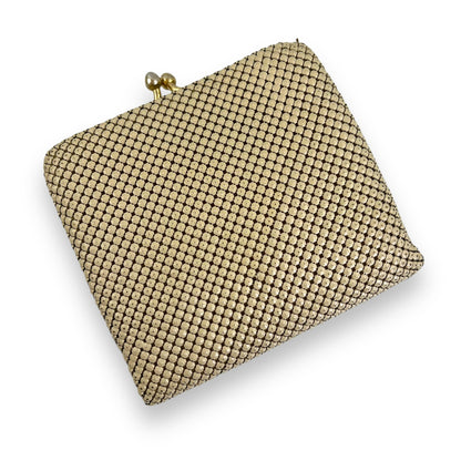 Glomesh Cream Mesh Wallet