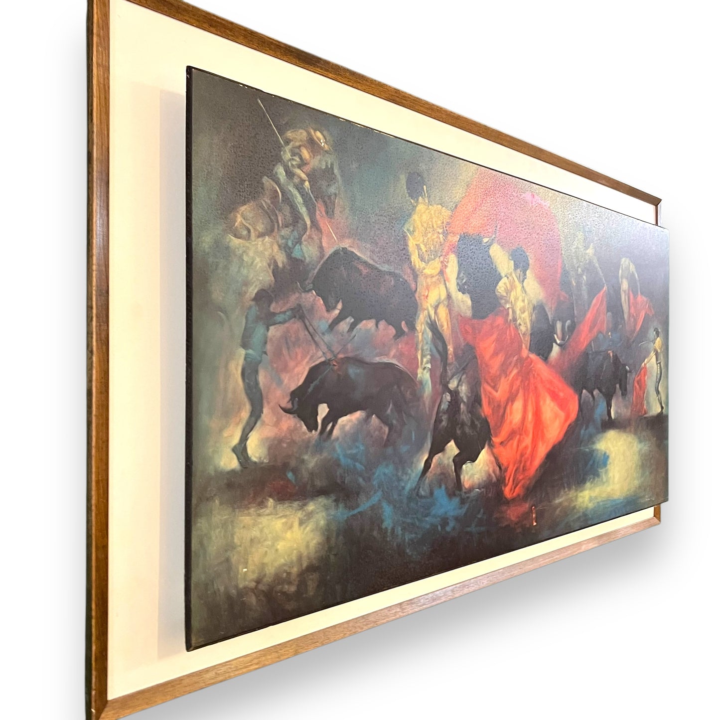 Bullfighting Print by Julian Ritter– Mid-Century Matador Art