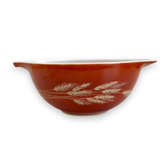 Pyrex 442 Wheat Cinderella Mixing Bowl – 1.5 Qt, Autumn Harvest Collection