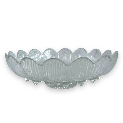 Vintage Muurla Glass Bowl – Scandinavian Fruit Bowl, Made in Finland