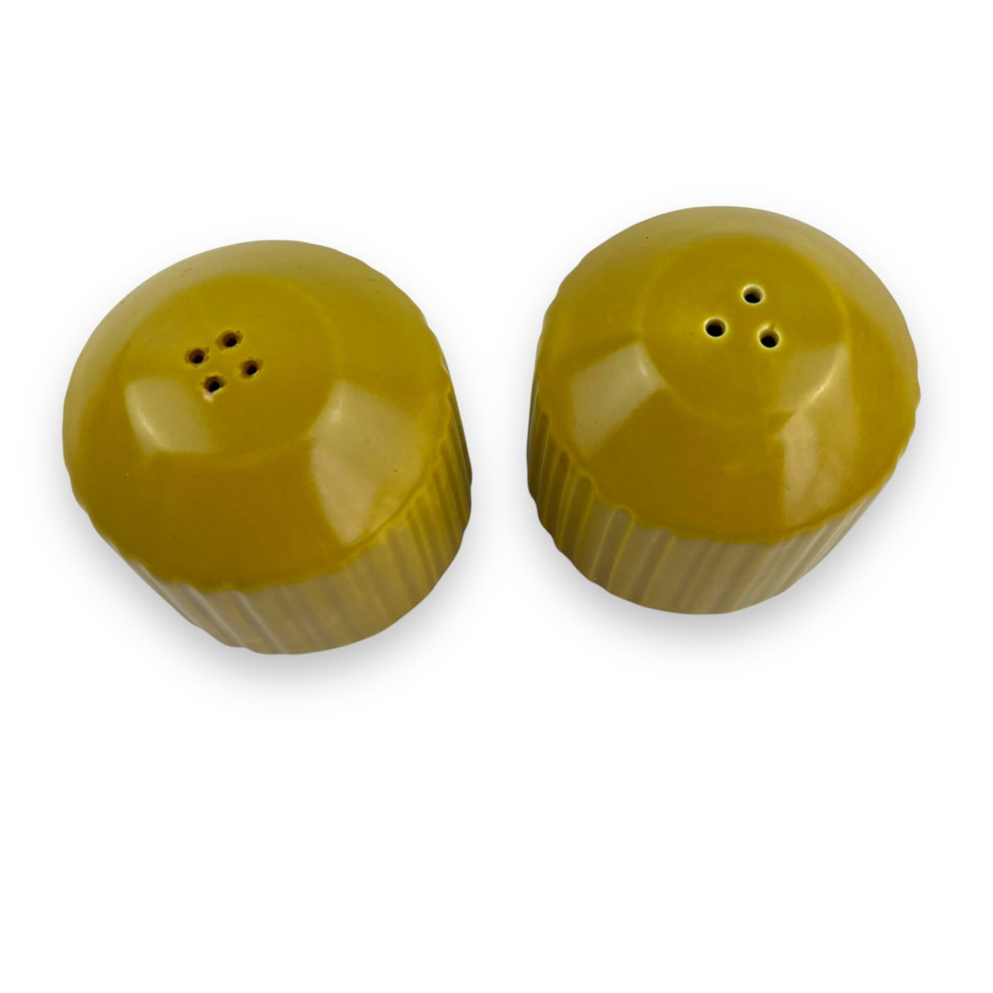 Mikasa Mustard Yellow Salt & Pepper Shaker Set