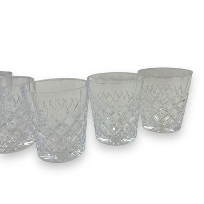 Crystal Whiskey Glass Set of 6
