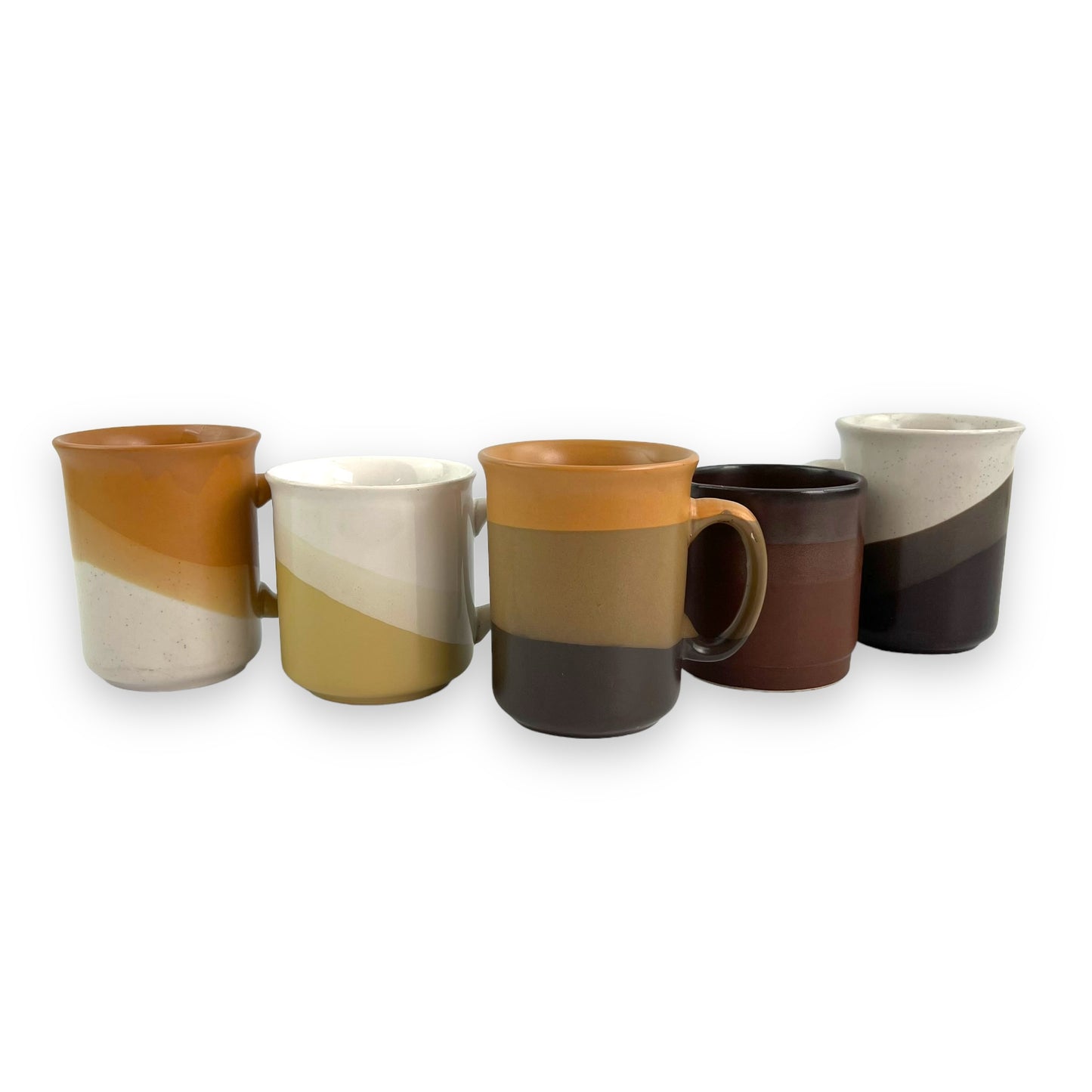 Striped Mug Random Lot of 5 mugs various colours