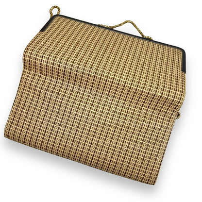 Jacqui Melbourne Brown patterned bag