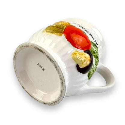 Creamer Jug with vegetables art