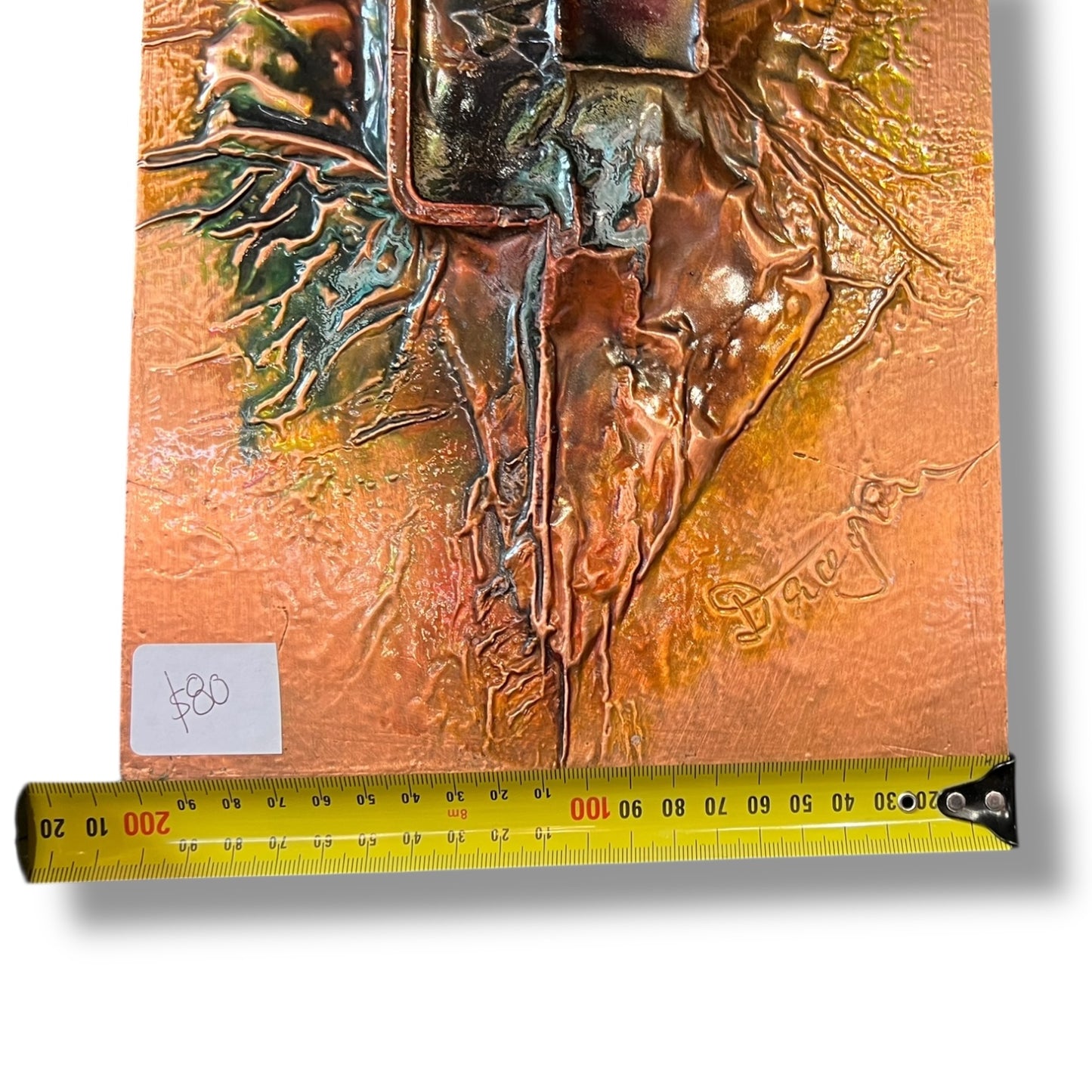 Brutalist Copper Wall Art