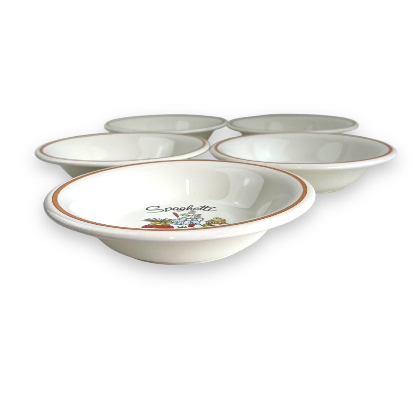 Spaghetti Bowl Set of 5