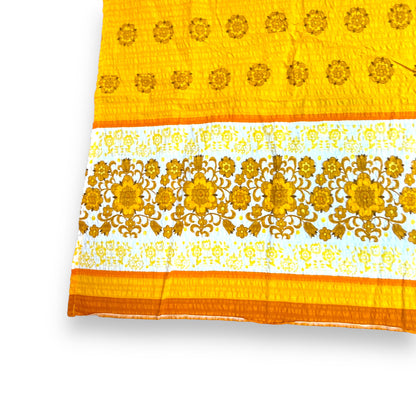 Yellow and orange flower Pattern Tablecloth