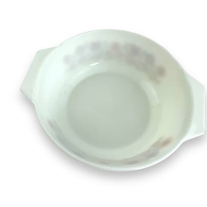 JAJ Pyrex England Briarwood Colourful Flower Dish Set small & large with lids (one lid not original it’s Pyrex)