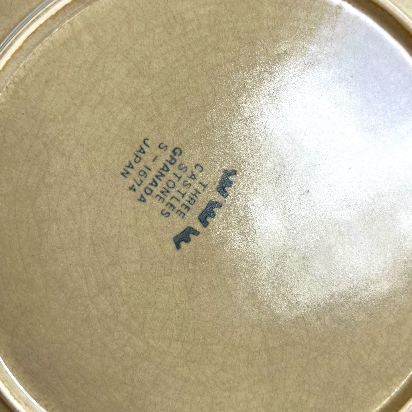 Set of 6 Three Castles Stone “Grenada” dinner plates