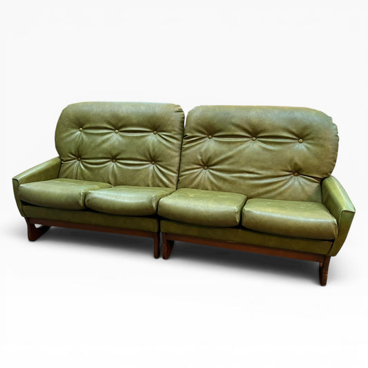 Green Modular 4-Seater Lounge