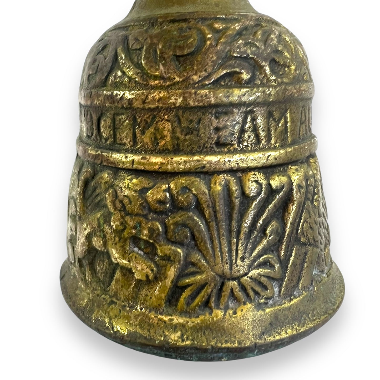 Antique Heavy Brass Bell