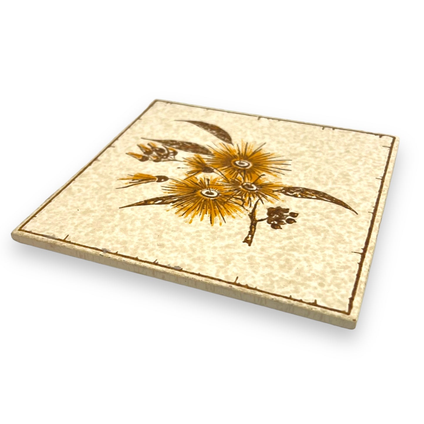 Vintage Flower Tile - Made in Australia