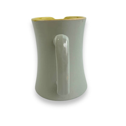 Grey & Yellow Ceramic Jug