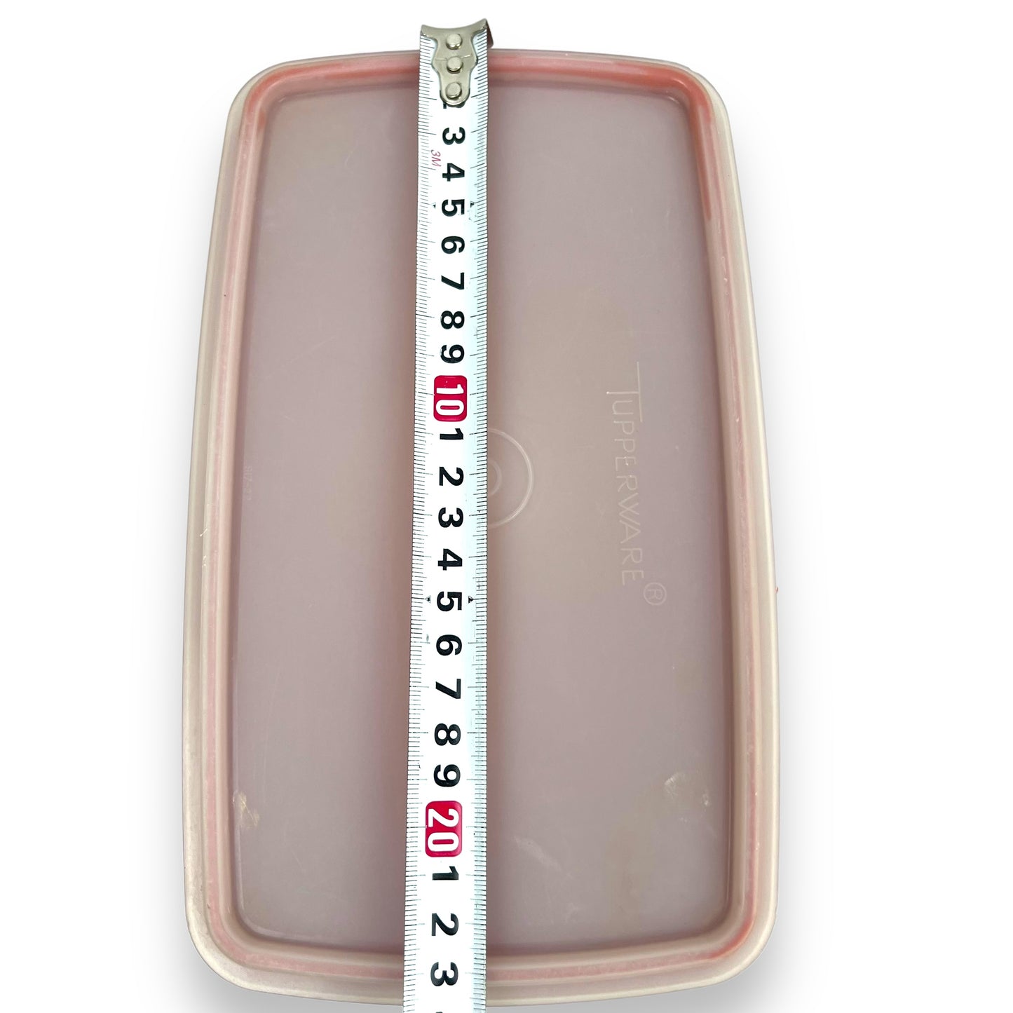 X2 Red Rectangle Tupperware Containers