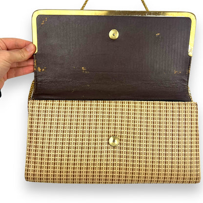 Jacqui Melbourne Brown patterned bag