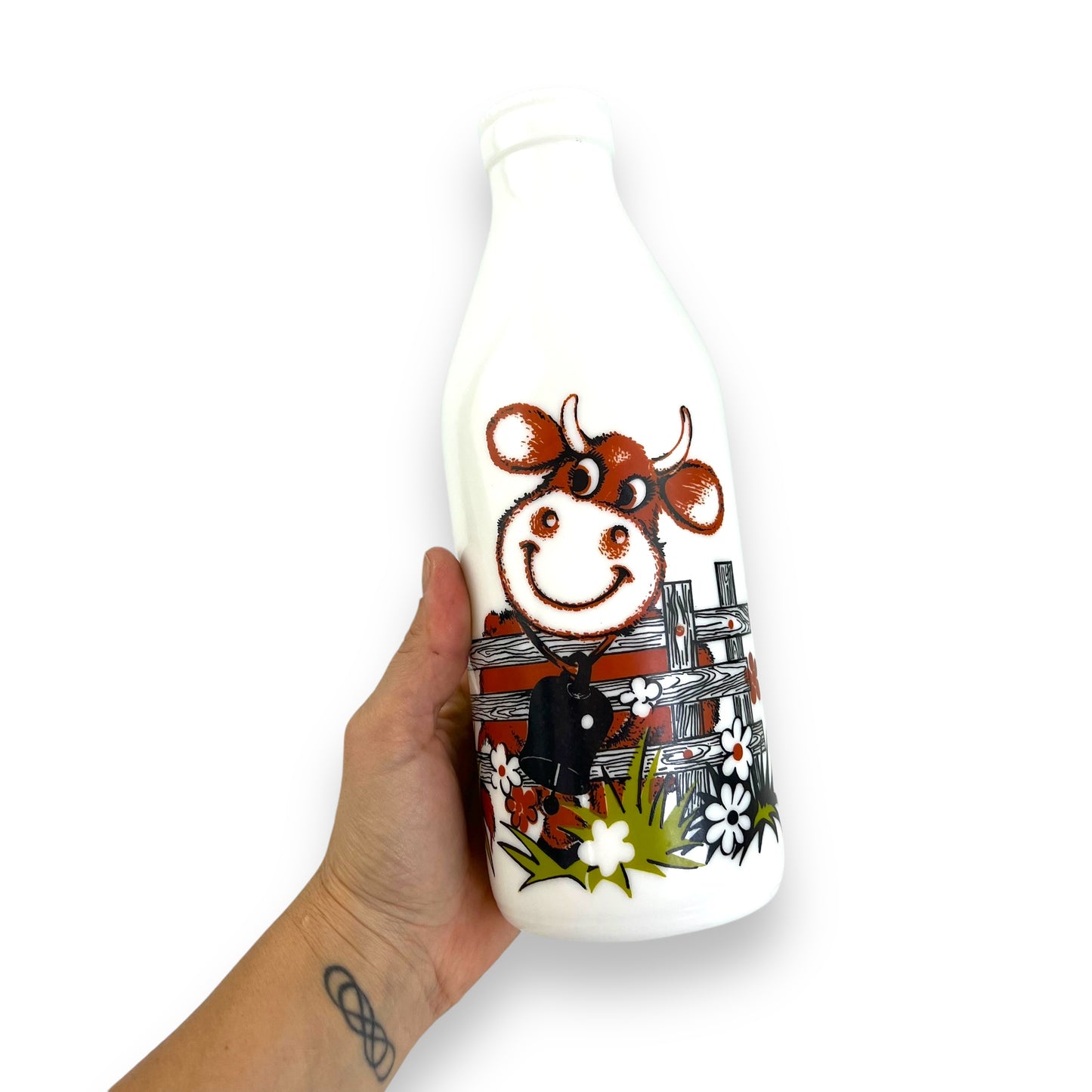 Cow milk bottle