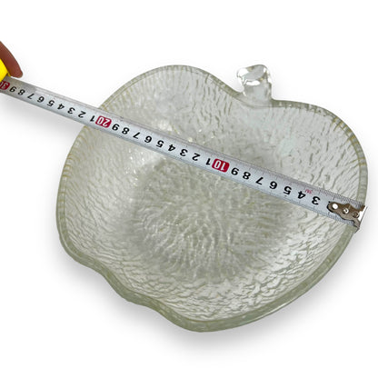 Apple Glass Large Bowl