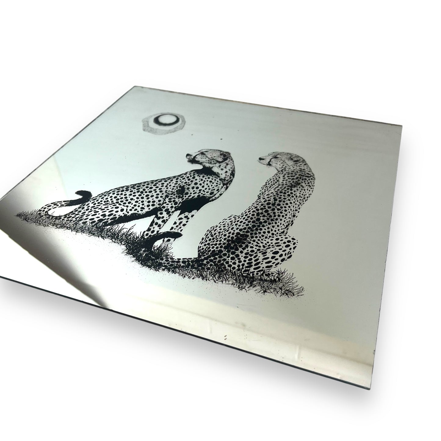 Cheetah Print Mirror (Unframed)