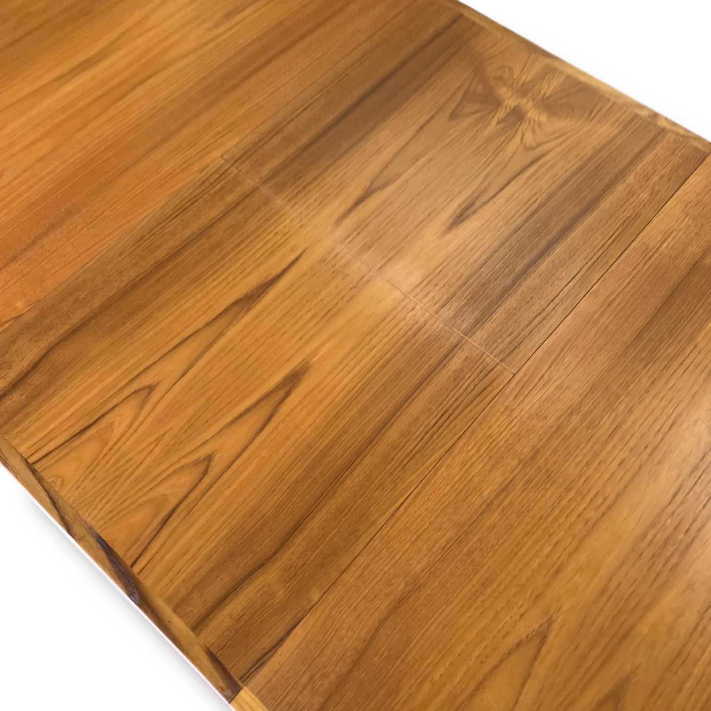 Mid-Century Teak Extension Dining Table – Retro Oval Shape