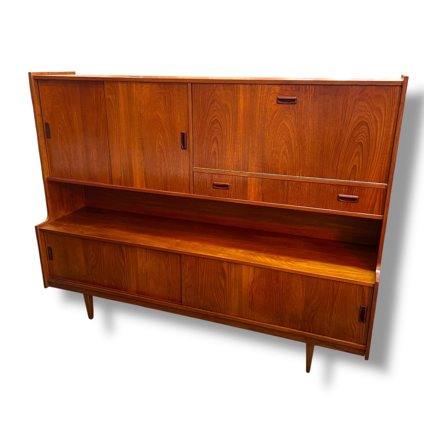 Mid-Century Teak Bar Cabinet & Storage Unit by Gainsborough Furniture - Please contact us for a delivery quote.
