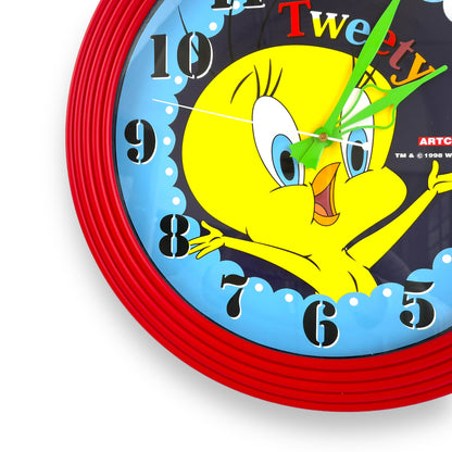 Tweety Bird 1998 Artco Clock