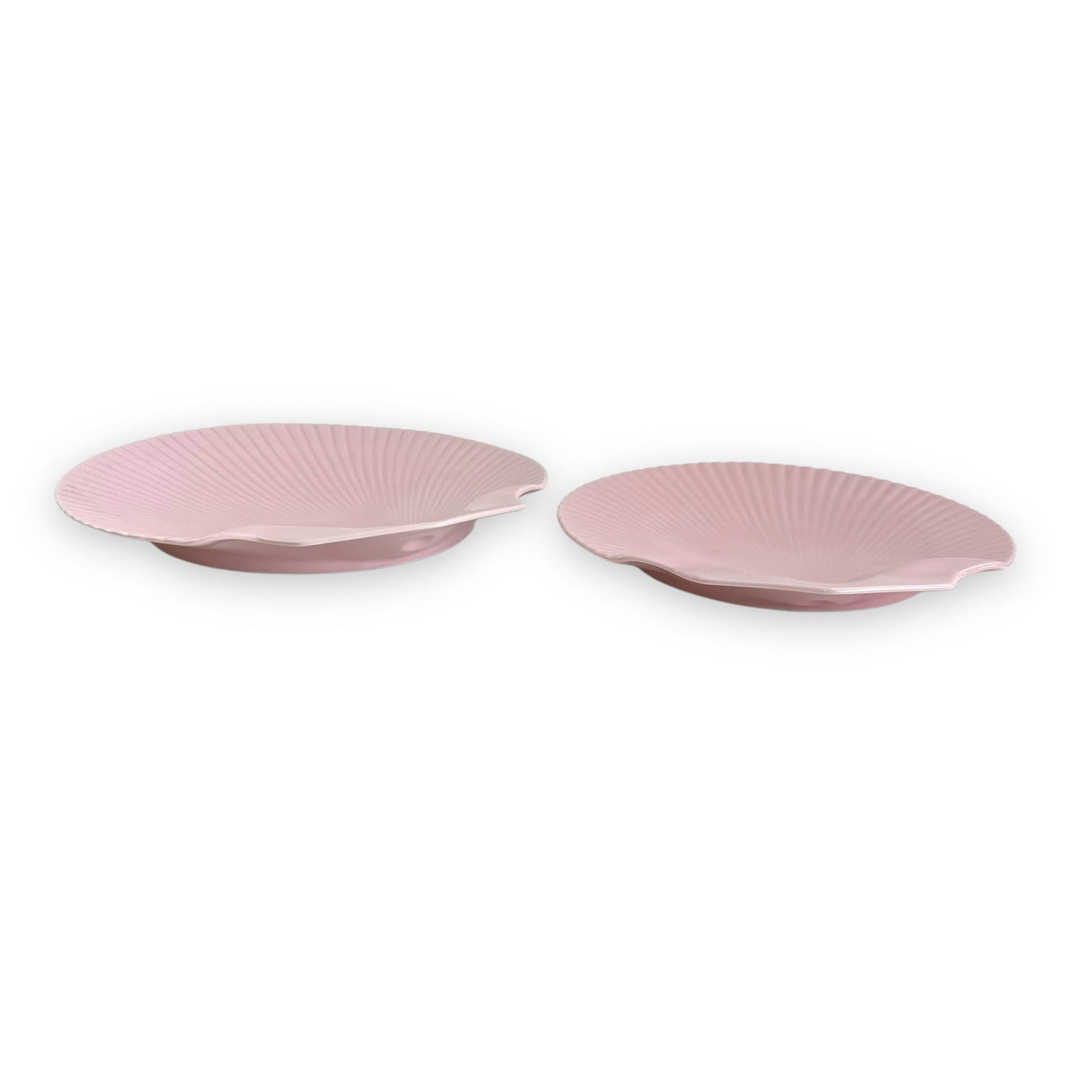 Pink Shell Plate Set of 2