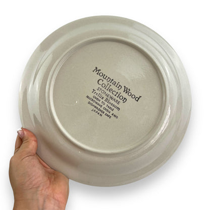 Mountain Wood “Trellis Blossom” Dinner Plate