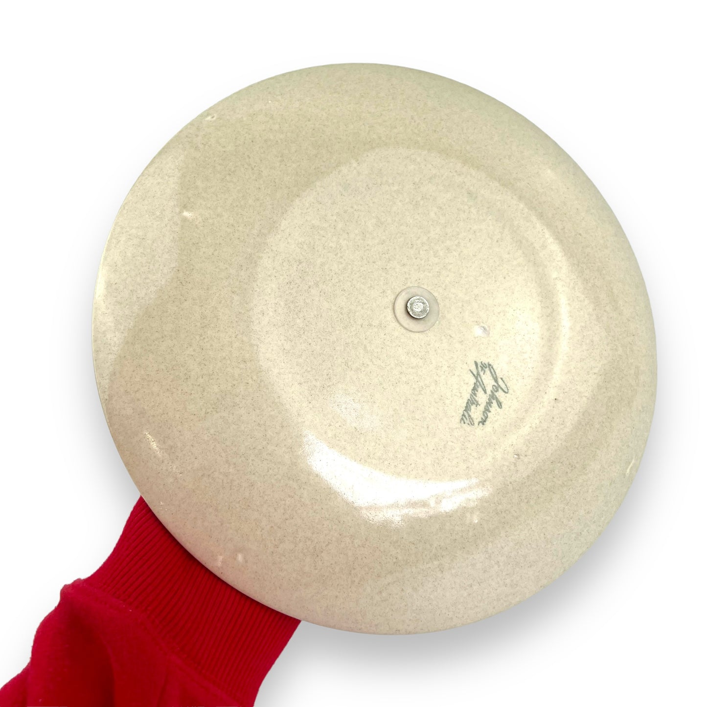 Johnson Australia Cake Plate with silver carry handle