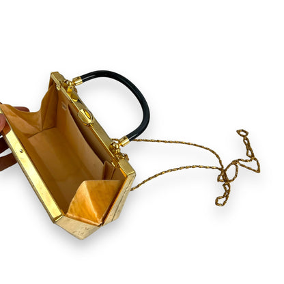 Gold & Black Evening Bag