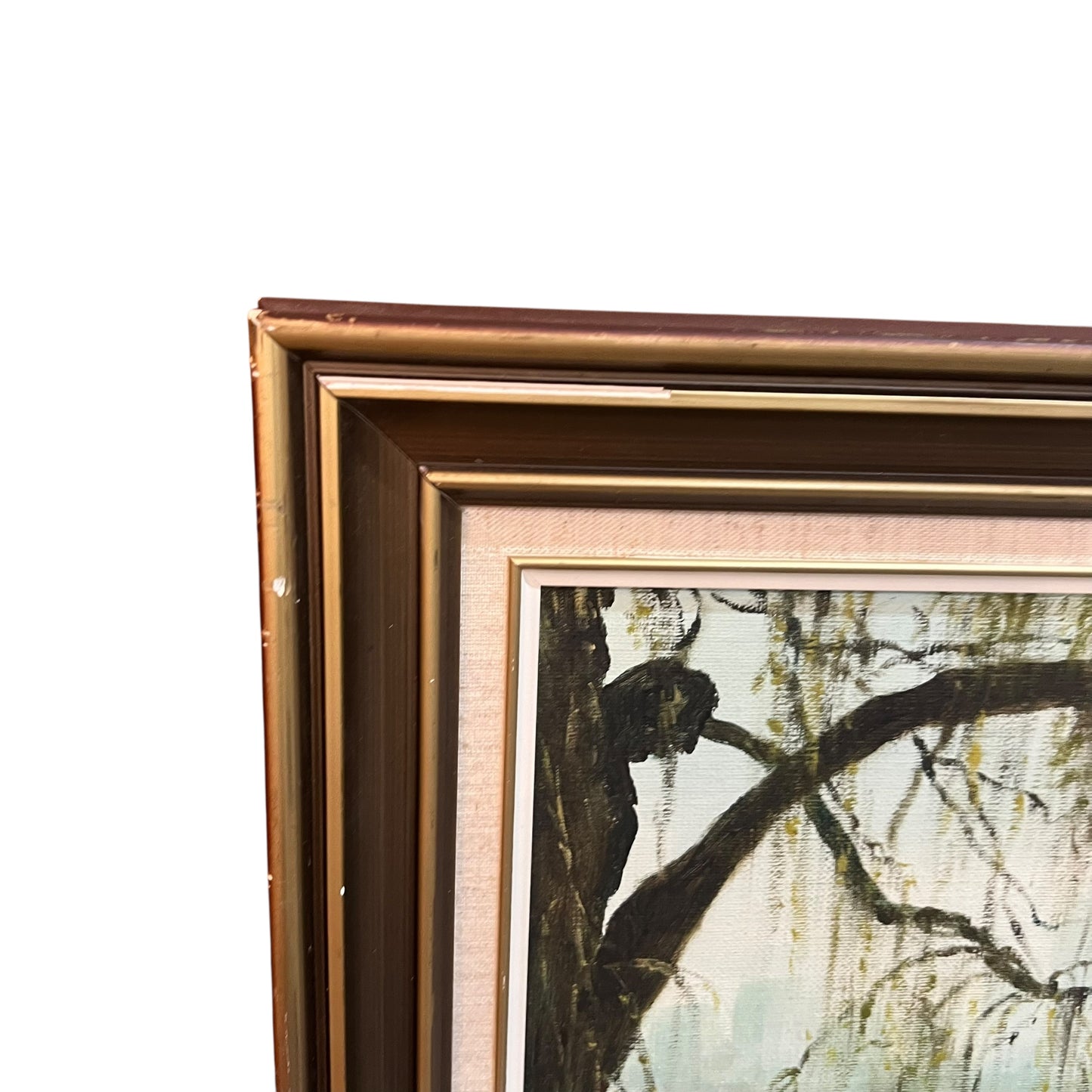 Willow Tree Landscape by Chrileen Petrie – Original Oil Painting