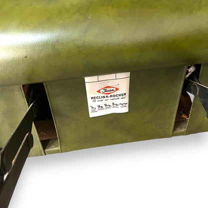 Jason Reclina-Rocker Green Chair