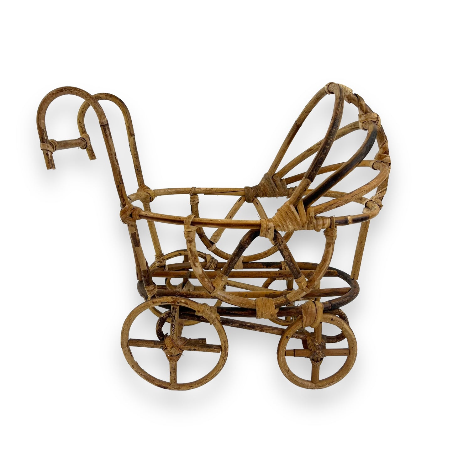 Cane Doll Pram