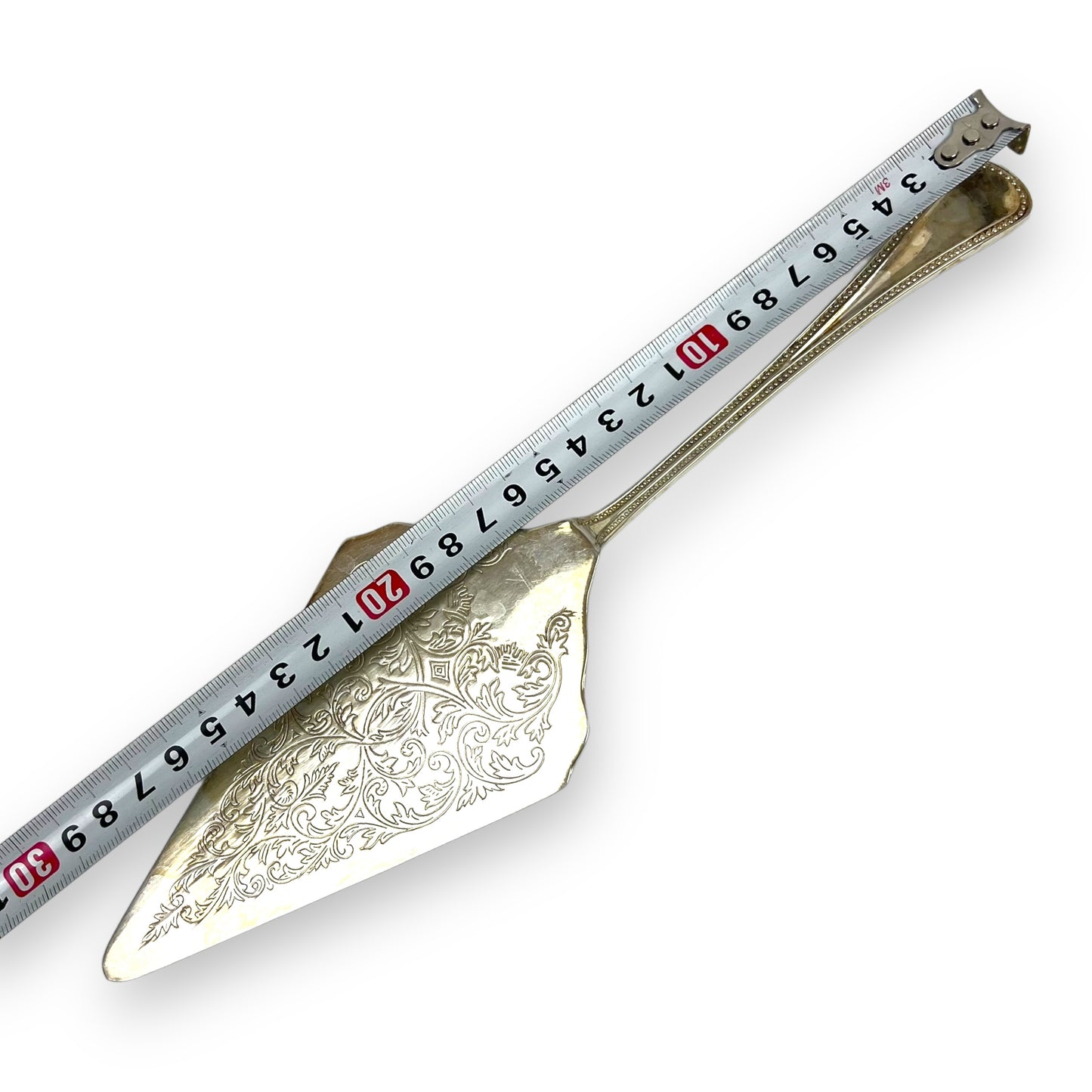 Silver Ornate Cake Server