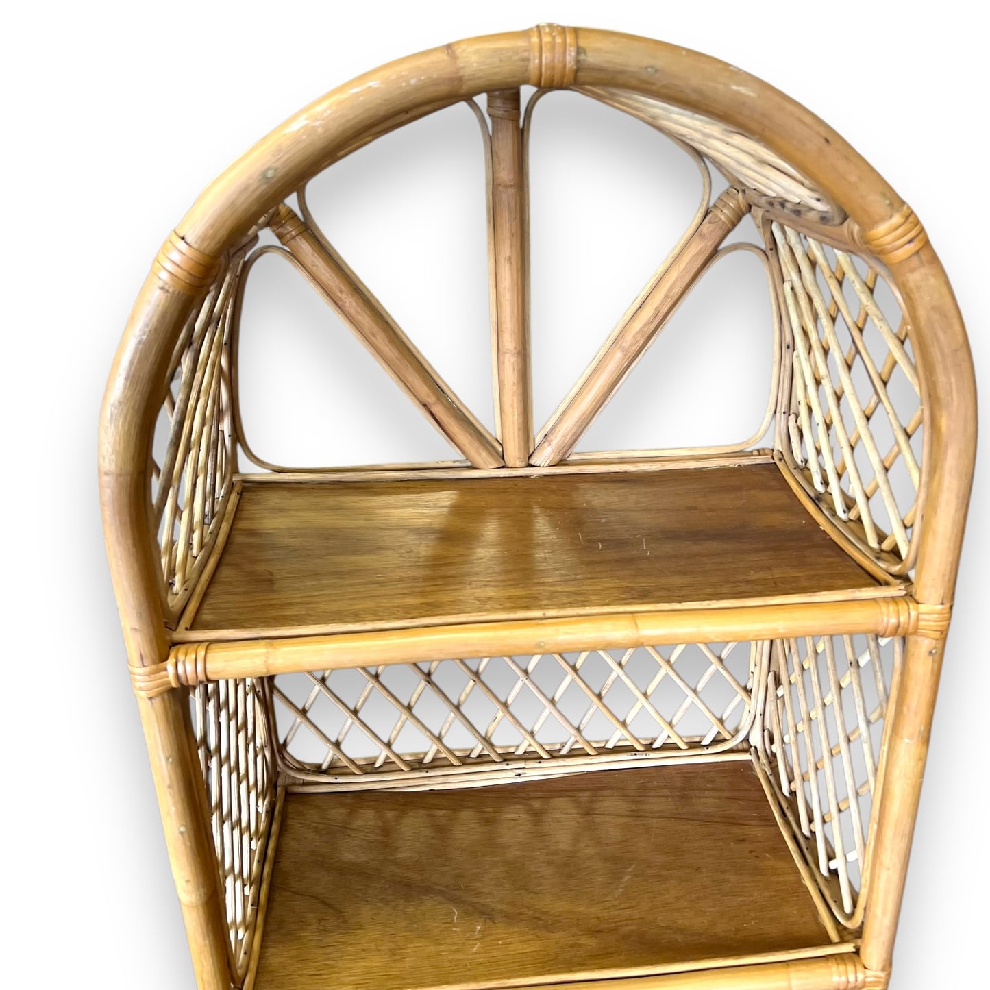 Cane Hutch Bookshelf