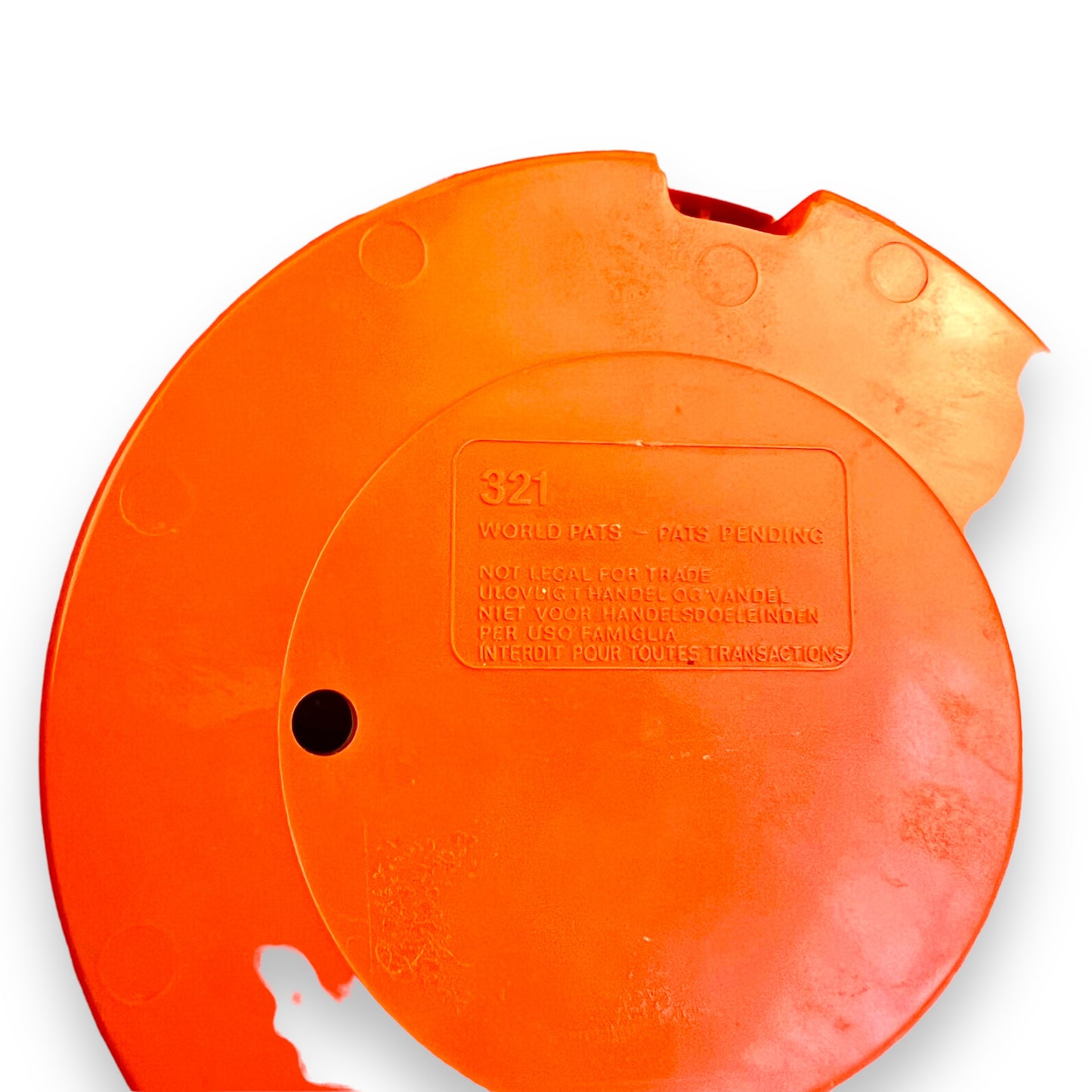 Salter Orange and Black Kitchen Scale with Large Bowl