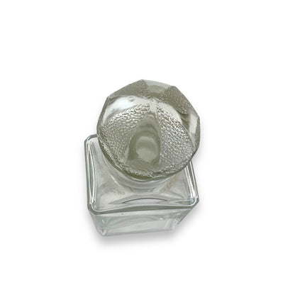 Clear Glass Perfume Bottle with Stopper