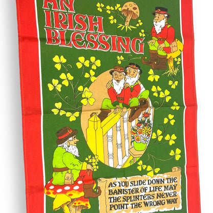 Irish Blessing Tea Towel