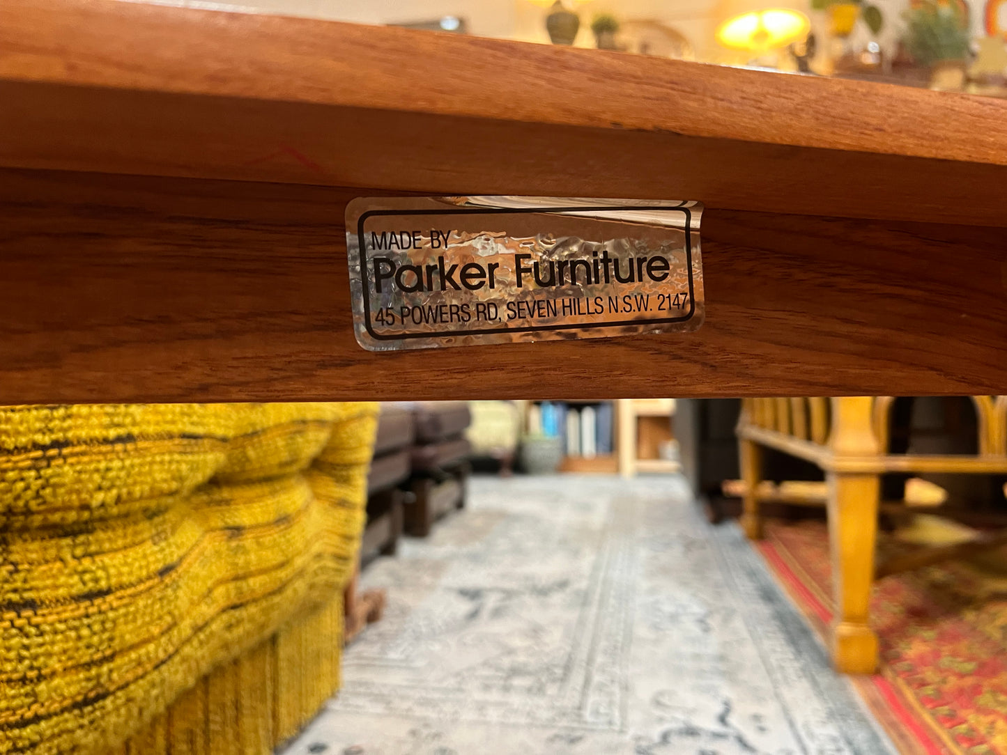 Parker Coffee Table | Solid Timber & Glass Top