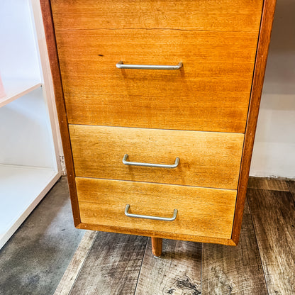 Mid-Century Desk with Three Drawers