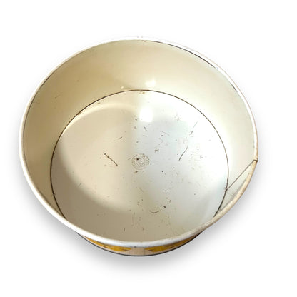 Willow Australia Yellow Flower Tin Container with Lid - Made in Australia