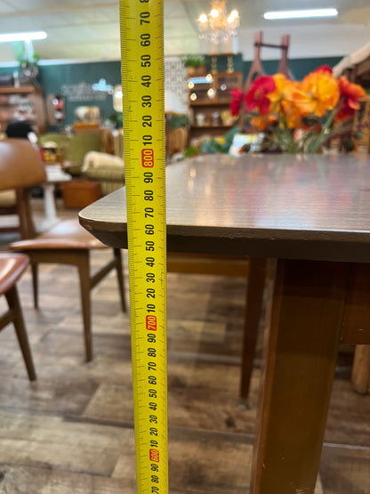 Rectangular Laminate Dining Table with Tapered Legs