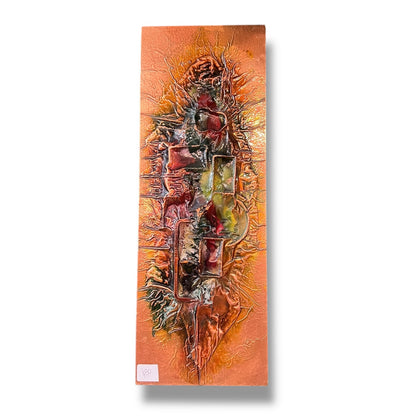Brutalist Copper Wall Art