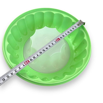 Green Tupperware Jelly Mould