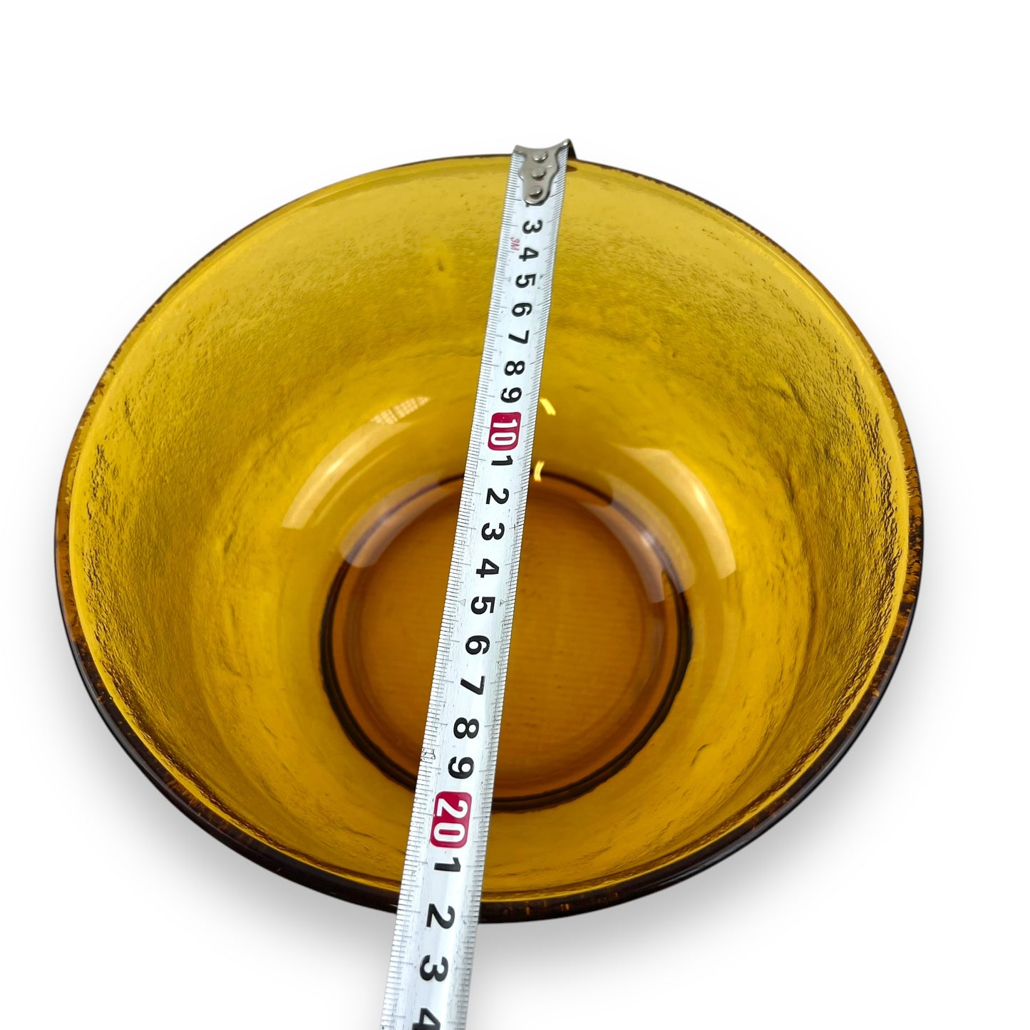 Arcoroc Sierra Large Amber Glass Bowl