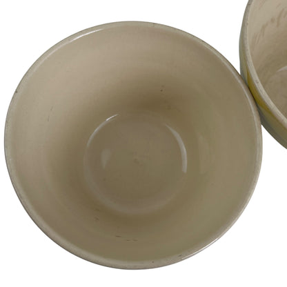 Hoffman Pottery Bowl Set (one blue & one yellow)