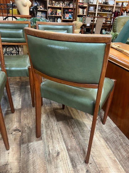 Chiswell Green Vinyl Dining Chairs – Set of 4
