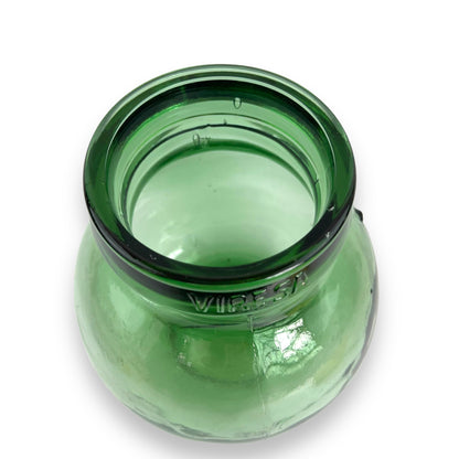 Viresa Green Glass Jar
