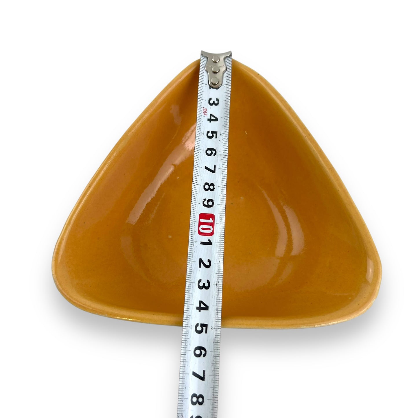Grey & Orange Triangle Bowl