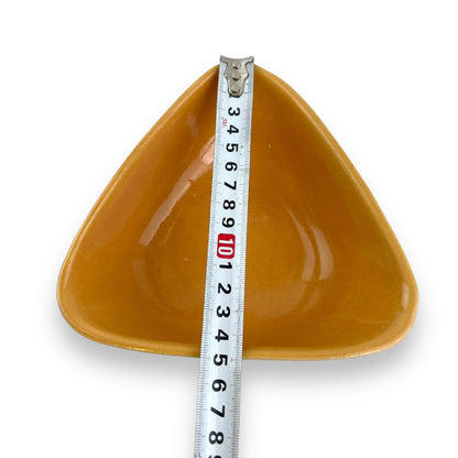 Grey & Orange Triangle Bowl